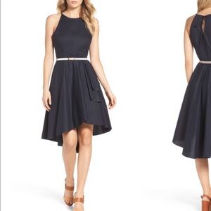 Eliza J High/Low Navy dress size 4P